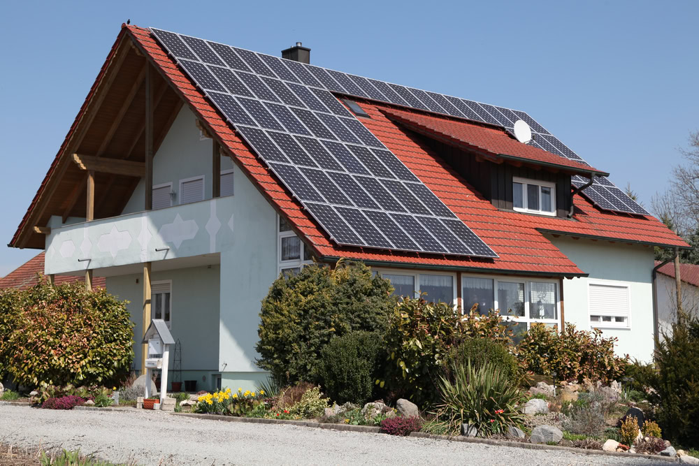 Fotovoltaika dům
